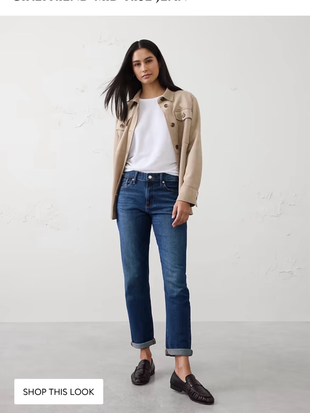 Banana Republic GIRLFRIEND MID-RISE JEAN